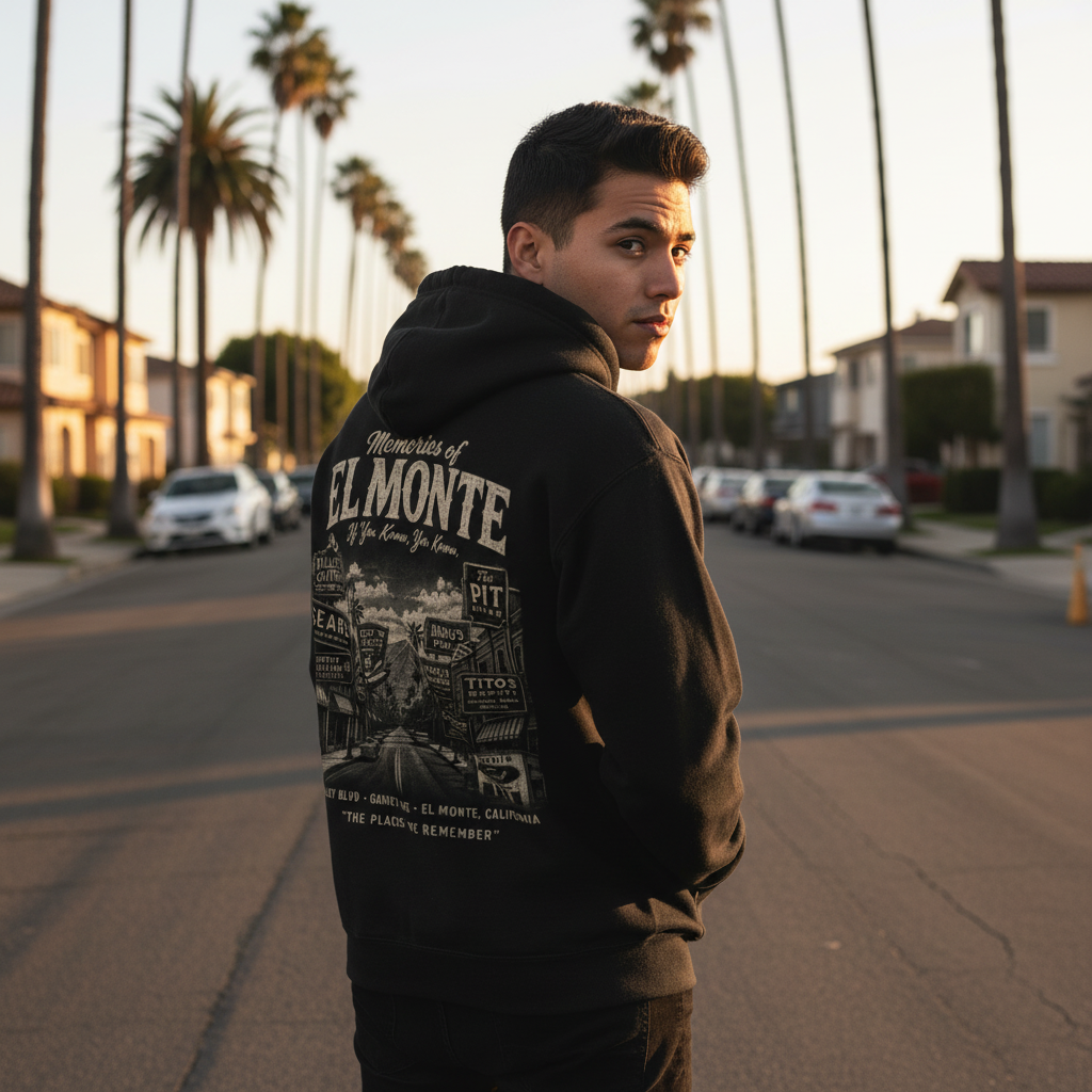 Memories of El Monte Hoodie Lifestyle