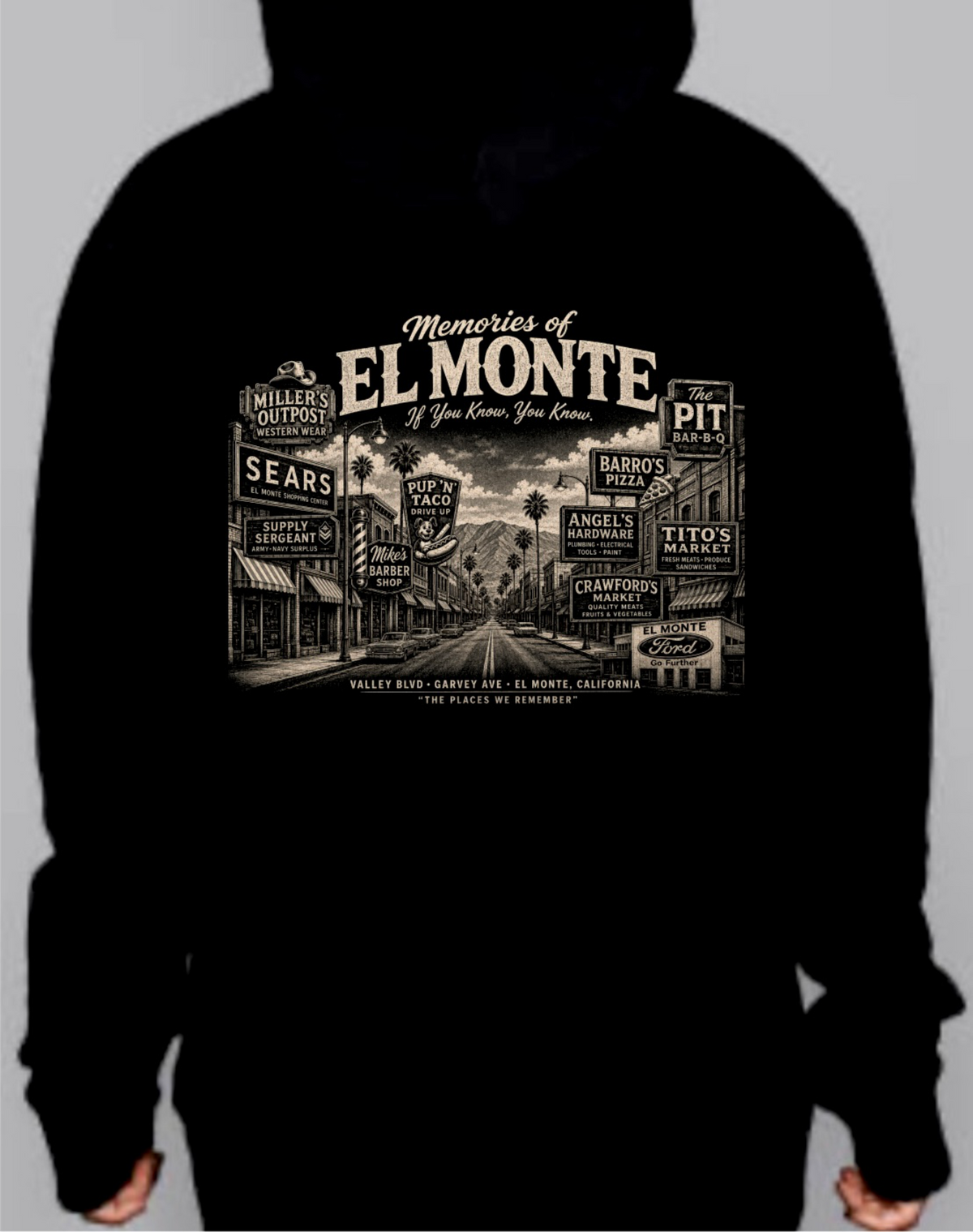 Memories of El Monte Hoodie