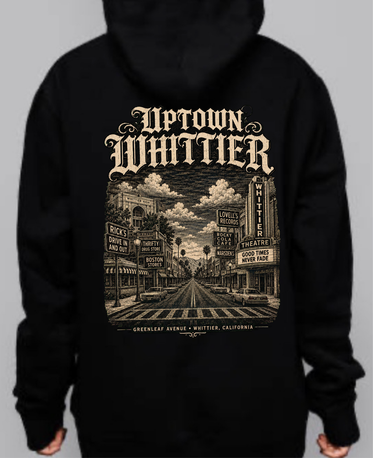 Uptown Whittier Hoodie